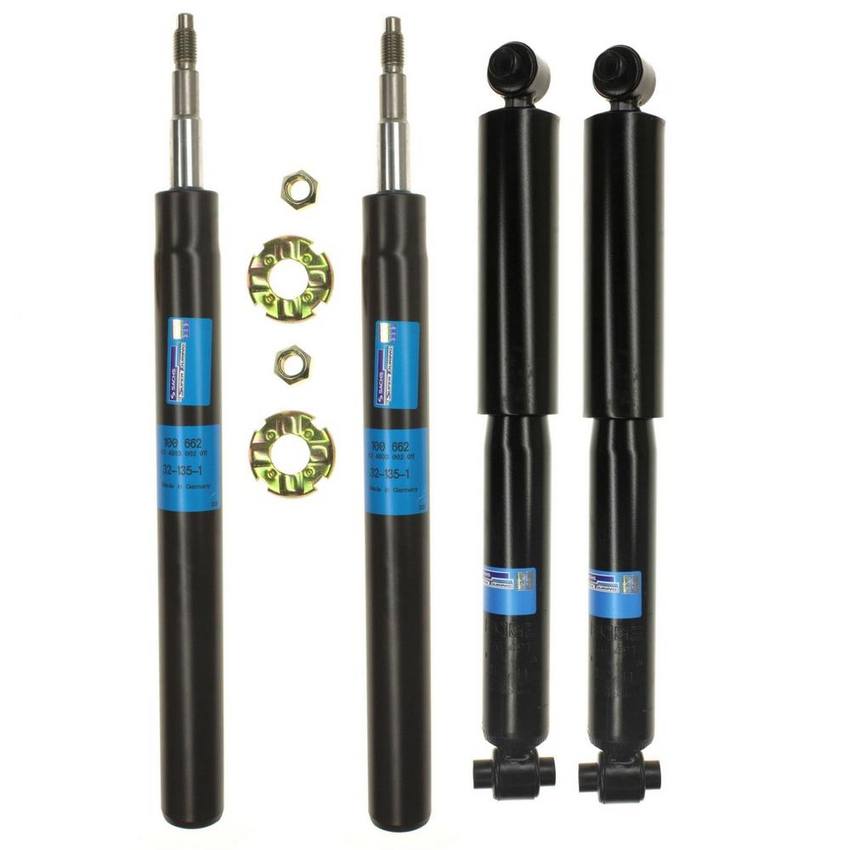 Volvo Suspension Strut and Shock Absorber Assembly Kit - Front and Rear 1329500 - Sachs 4015310KIT